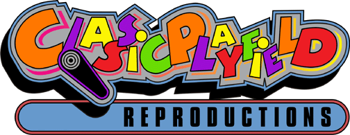 GOLD SPONSOR - YEGPIN - Classic Playfield Reproductions